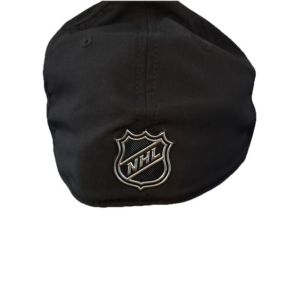NHL Fanatics Stretch Fit Hat- New Jersey Devils Size L/XL Black Pro - Picture 6 of 10